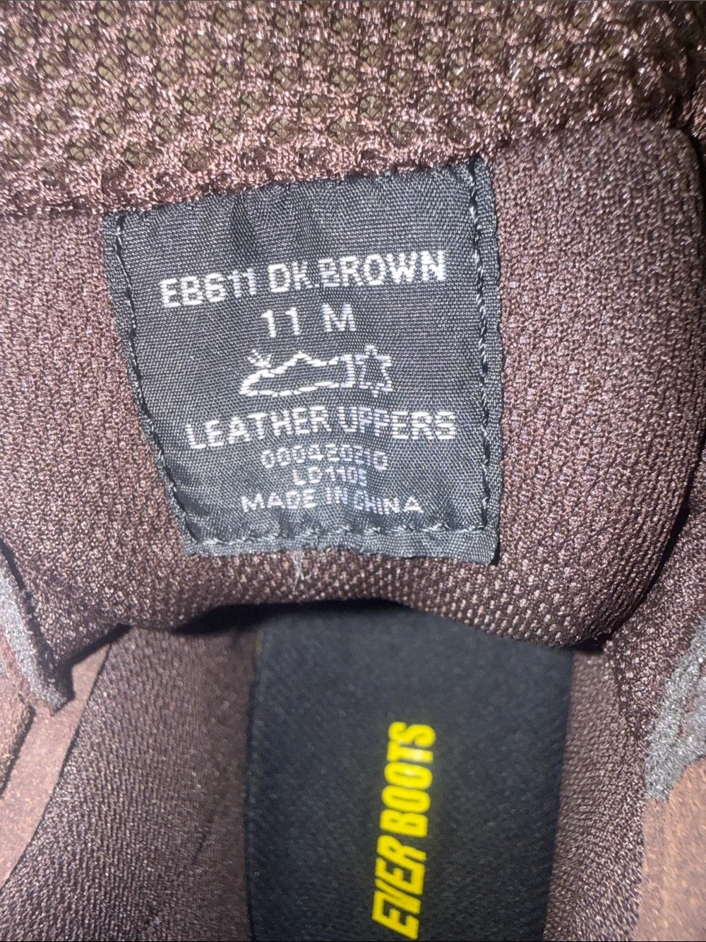 EVER BOOTS brown nubuck